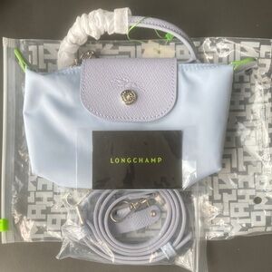 Longchamp Sky Blue Mini Bag